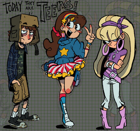 Characters property of Disney TVA