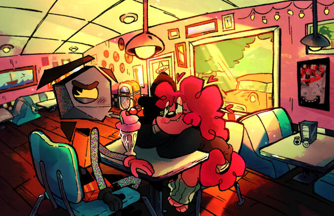 Commissioned by: @VixenTime on Twitter